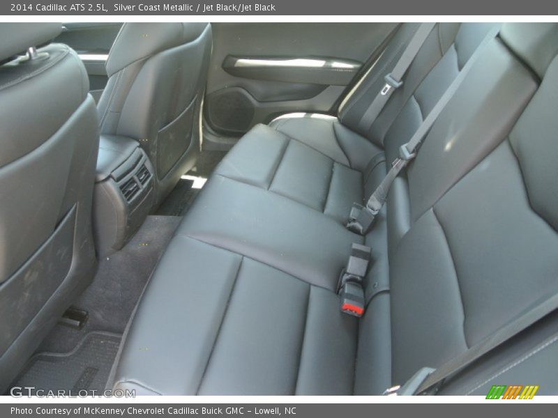 Silver Coast Metallic / Jet Black/Jet Black 2014 Cadillac ATS 2.5L