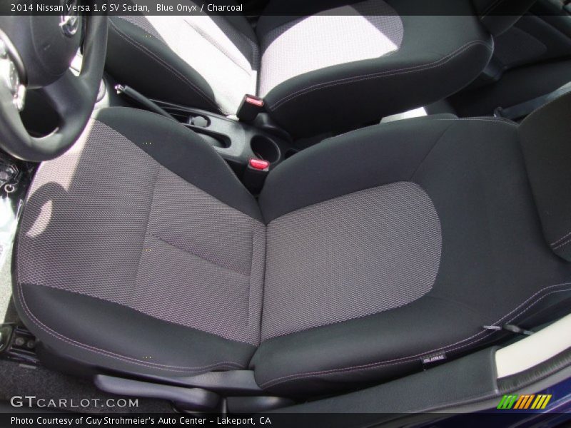 Blue Onyx / Charcoal 2014 Nissan Versa 1.6 SV Sedan