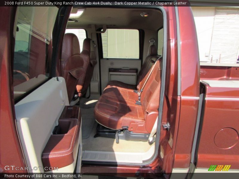 Dark Copper Metallic / Chaparral Leather 2008 Ford F450 Super Duty King Ranch Crew Cab 4x4 Dually