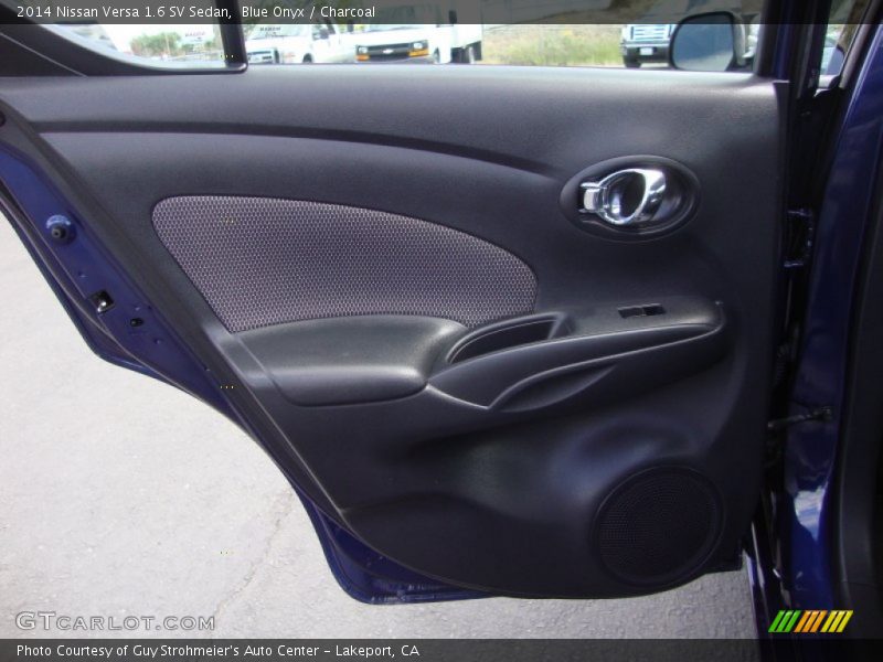 Blue Onyx / Charcoal 2014 Nissan Versa 1.6 SV Sedan