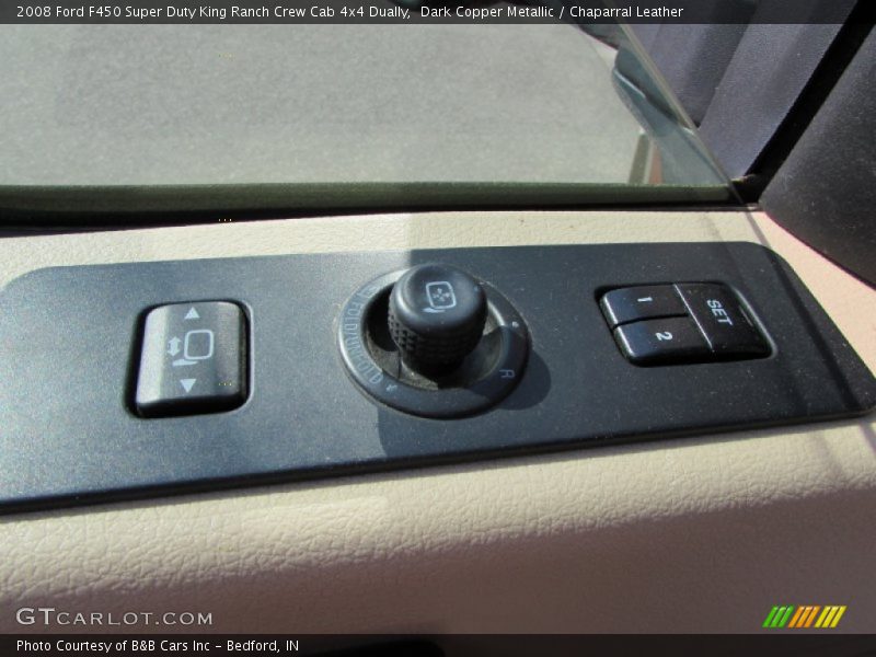 Dark Copper Metallic / Chaparral Leather 2008 Ford F450 Super Duty King Ranch Crew Cab 4x4 Dually