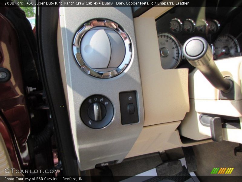 Dark Copper Metallic / Chaparral Leather 2008 Ford F450 Super Duty King Ranch Crew Cab 4x4 Dually