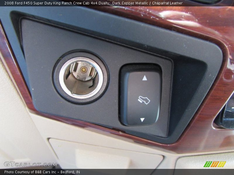 Dark Copper Metallic / Chaparral Leather 2008 Ford F450 Super Duty King Ranch Crew Cab 4x4 Dually