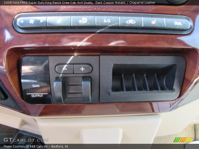 Dark Copper Metallic / Chaparral Leather 2008 Ford F450 Super Duty King Ranch Crew Cab 4x4 Dually