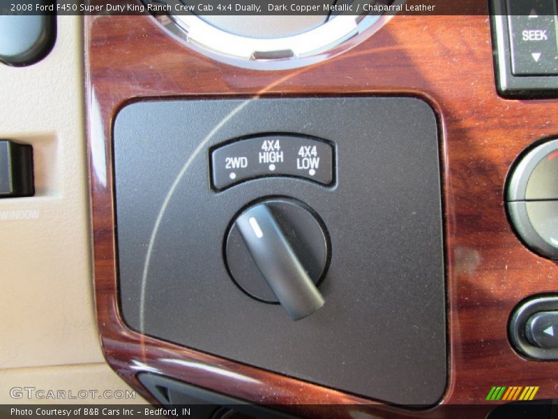 Dark Copper Metallic / Chaparral Leather 2008 Ford F450 Super Duty King Ranch Crew Cab 4x4 Dually