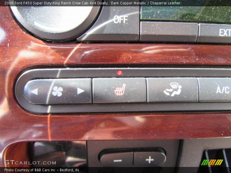 Dark Copper Metallic / Chaparral Leather 2008 Ford F450 Super Duty King Ranch Crew Cab 4x4 Dually