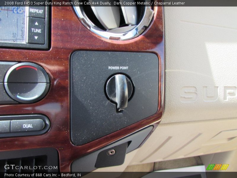 Dark Copper Metallic / Chaparral Leather 2008 Ford F450 Super Duty King Ranch Crew Cab 4x4 Dually