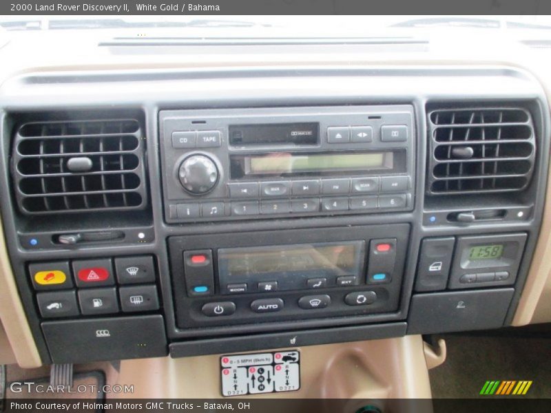 Controls of 2000 Discovery II 