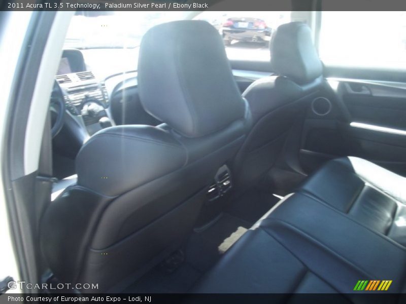 Paladium Silver Pearl / Ebony Black 2011 Acura TL 3.5 Technology
