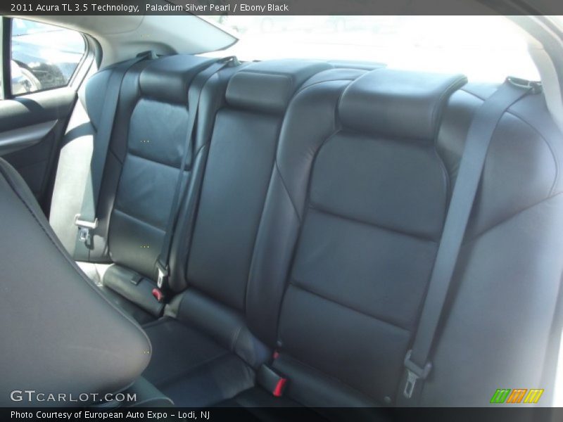 Paladium Silver Pearl / Ebony Black 2011 Acura TL 3.5 Technology