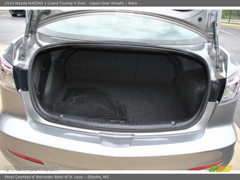 Liquid Silver Metallic / Black 2010 Mazda MAZDA3 s Grand Touring 4 Door