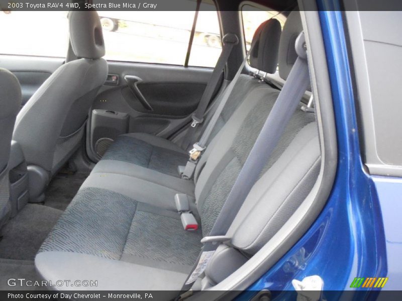 Spectra Blue Mica / Gray 2003 Toyota RAV4 4WD