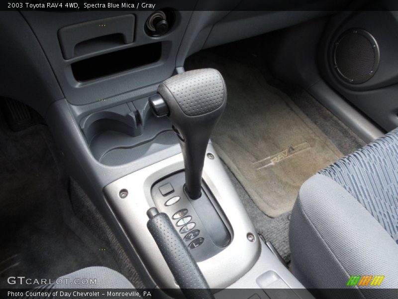 Spectra Blue Mica / Gray 2003 Toyota RAV4 4WD