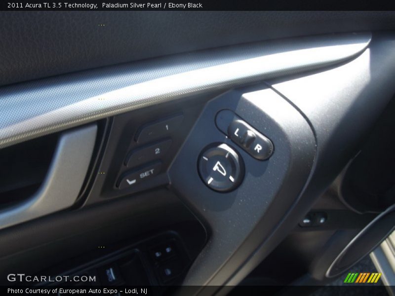 Paladium Silver Pearl / Ebony Black 2011 Acura TL 3.5 Technology