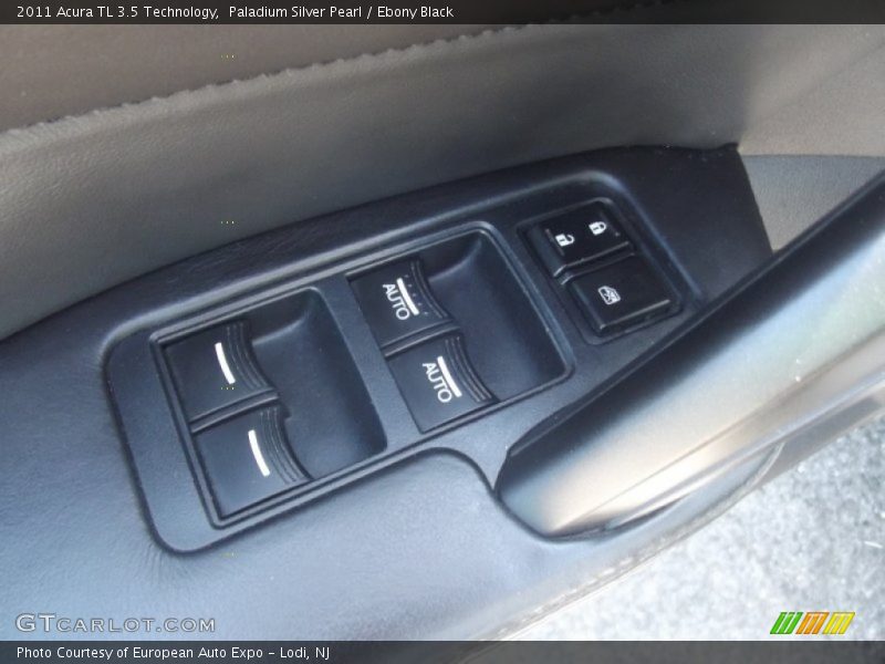 Paladium Silver Pearl / Ebony Black 2011 Acura TL 3.5 Technology