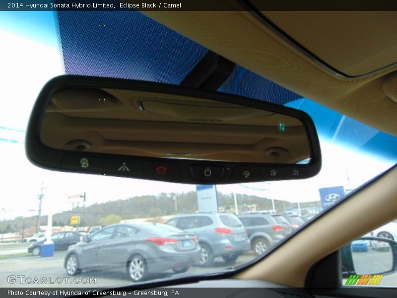 Eclipse Black / Camel 2014 Hyundai Sonata Hybrid Limited