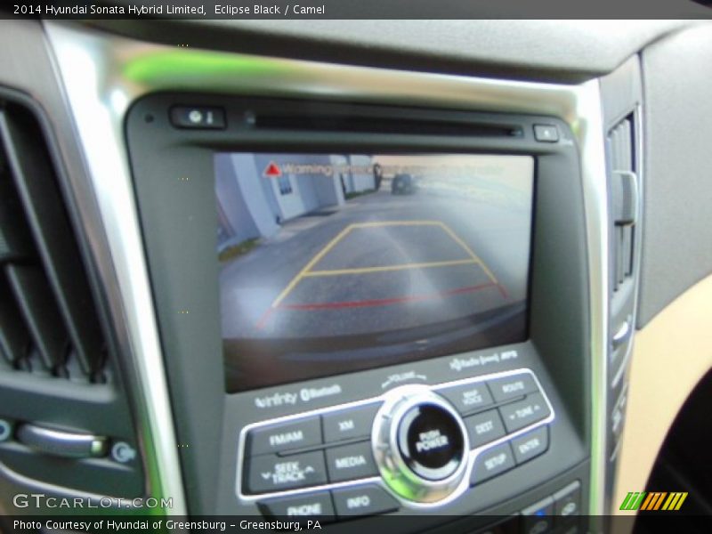 Eclipse Black / Camel 2014 Hyundai Sonata Hybrid Limited