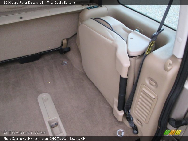 Rear Seat of 2000 Discovery II 