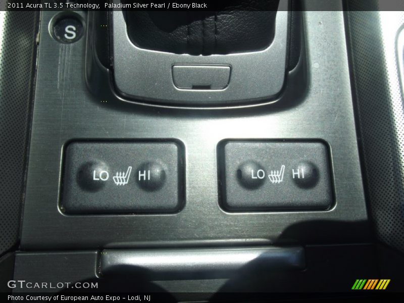 Paladium Silver Pearl / Ebony Black 2011 Acura TL 3.5 Technology