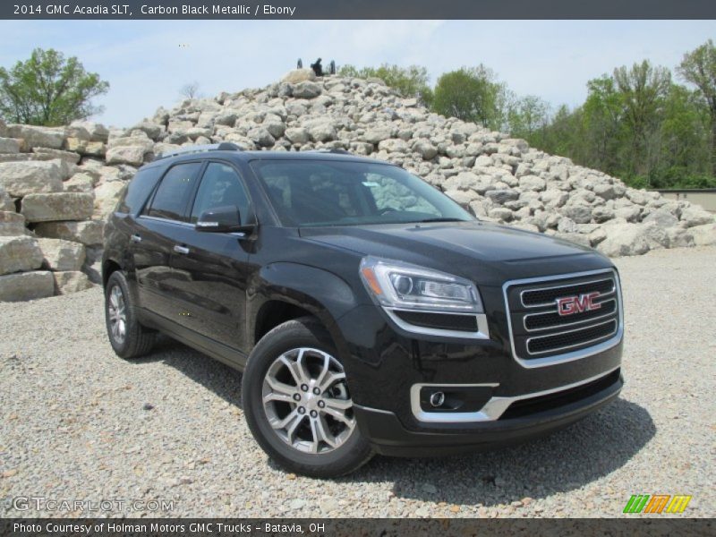 Carbon Black Metallic / Ebony 2014 GMC Acadia SLT