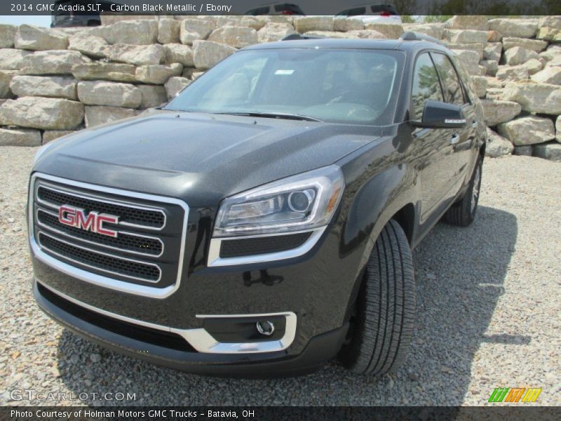 Carbon Black Metallic / Ebony 2014 GMC Acadia SLT