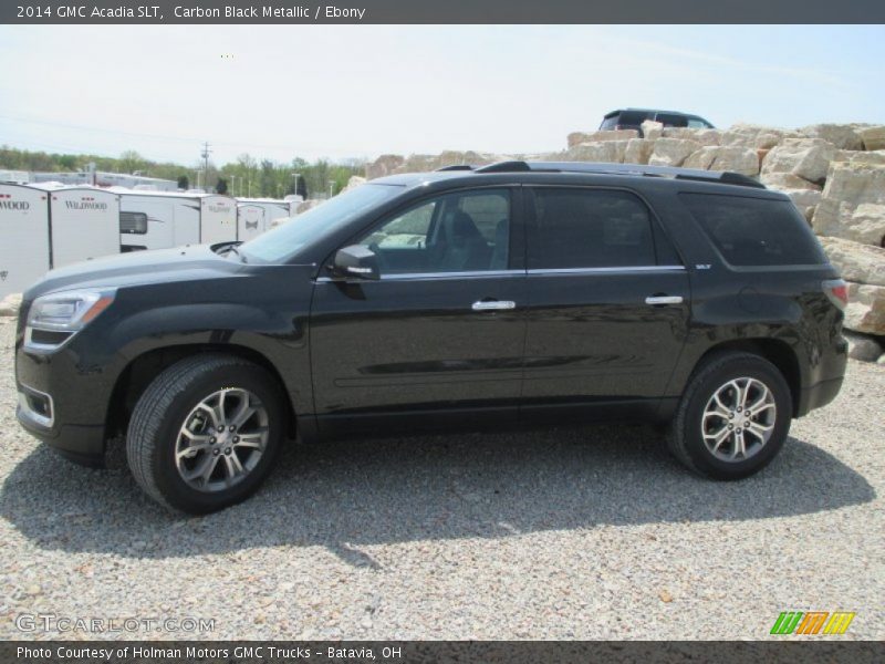 Carbon Black Metallic / Ebony 2014 GMC Acadia SLT