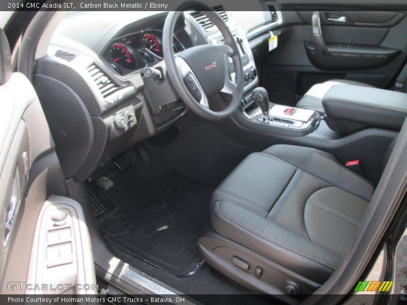 Carbon Black Metallic / Ebony 2014 GMC Acadia SLT