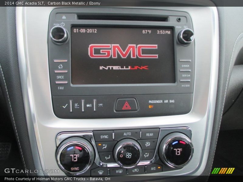 Carbon Black Metallic / Ebony 2014 GMC Acadia SLT