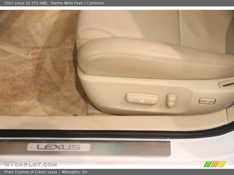 Starfire White Pearl / Cashmere 2007 Lexus GS 350 AWD