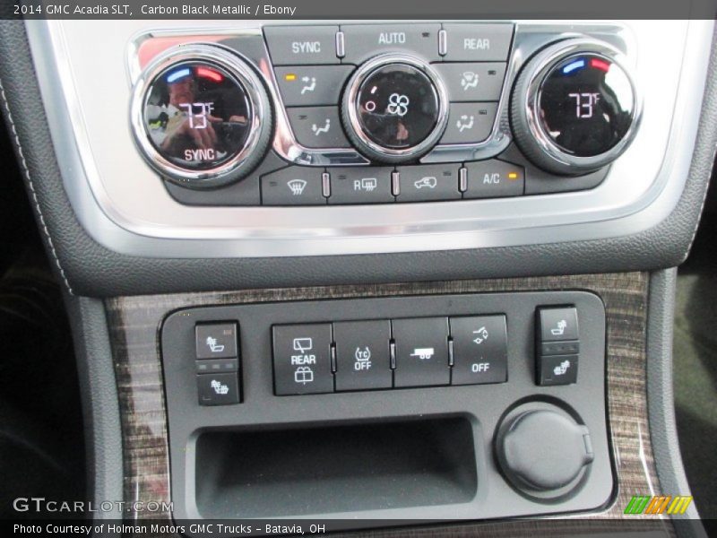 Carbon Black Metallic / Ebony 2014 GMC Acadia SLT