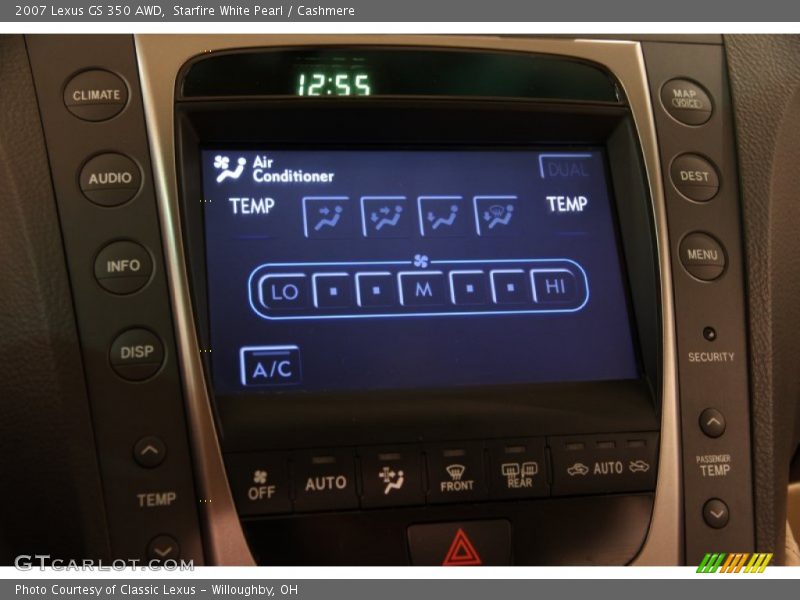 Starfire White Pearl / Cashmere 2007 Lexus GS 350 AWD