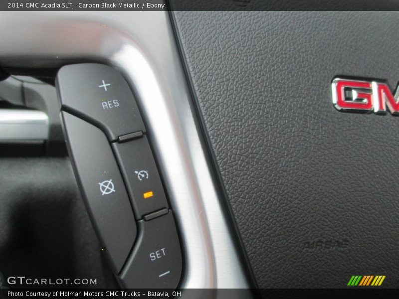 Carbon Black Metallic / Ebony 2014 GMC Acadia SLT