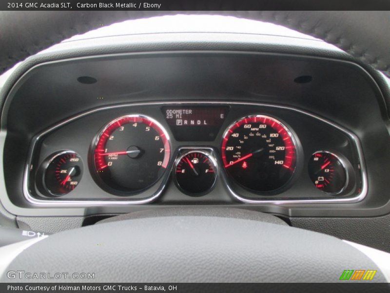 Carbon Black Metallic / Ebony 2014 GMC Acadia SLT