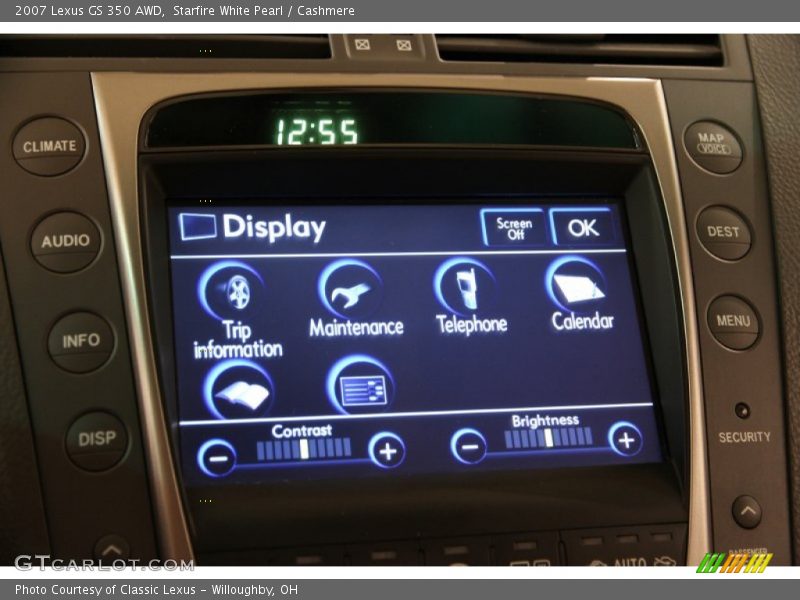 Starfire White Pearl / Cashmere 2007 Lexus GS 350 AWD
