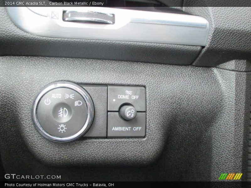 Carbon Black Metallic / Ebony 2014 GMC Acadia SLT