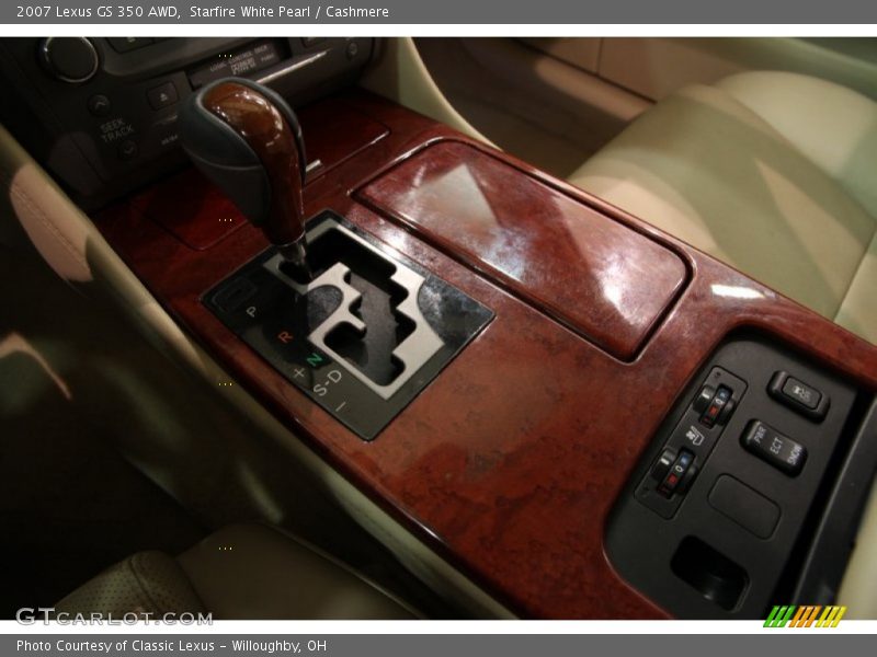 Starfire White Pearl / Cashmere 2007 Lexus GS 350 AWD