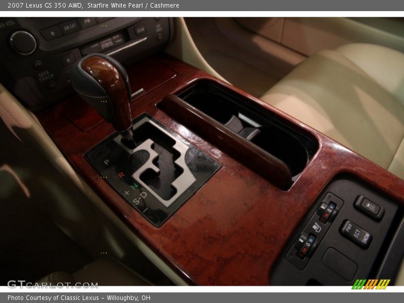 Starfire White Pearl / Cashmere 2007 Lexus GS 350 AWD