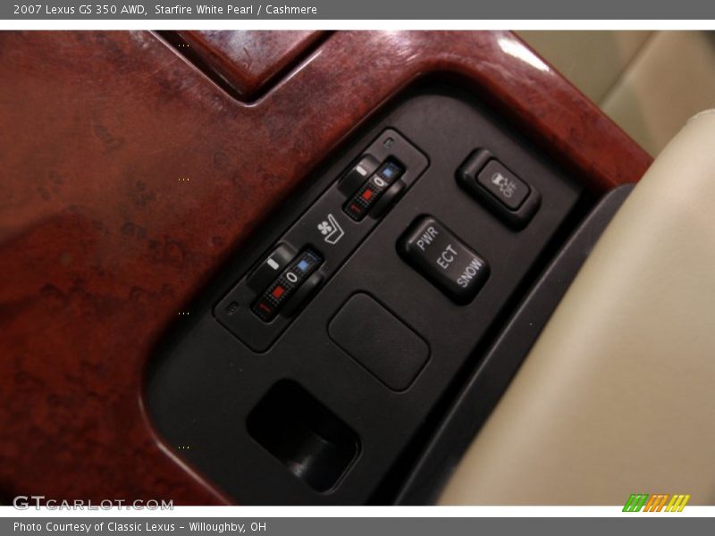 Starfire White Pearl / Cashmere 2007 Lexus GS 350 AWD
