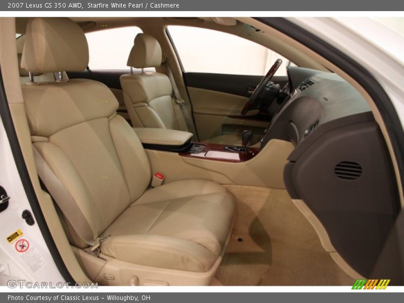 Starfire White Pearl / Cashmere 2007 Lexus GS 350 AWD