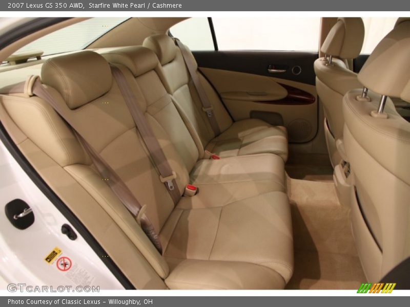 Starfire White Pearl / Cashmere 2007 Lexus GS 350 AWD