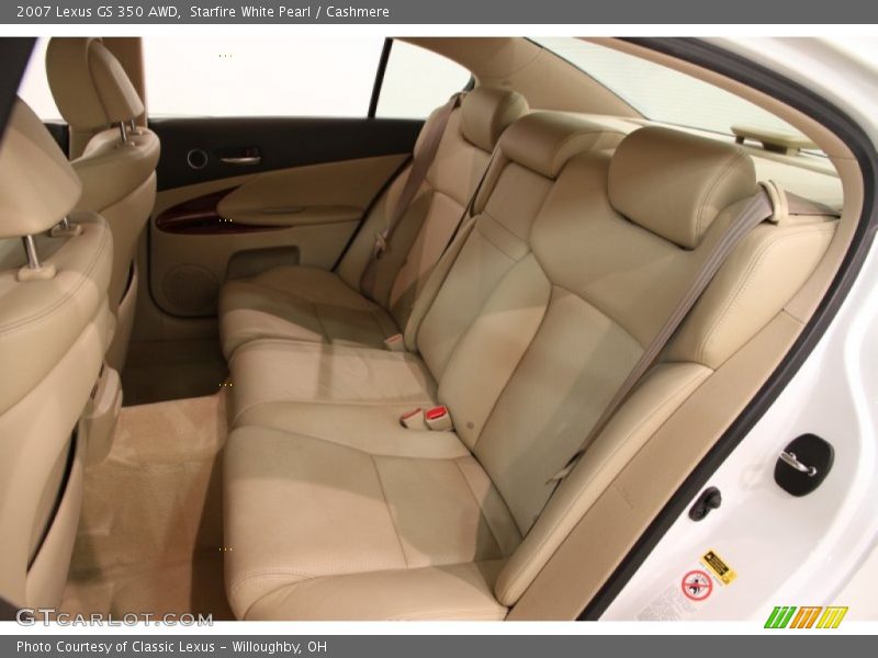 Starfire White Pearl / Cashmere 2007 Lexus GS 350 AWD