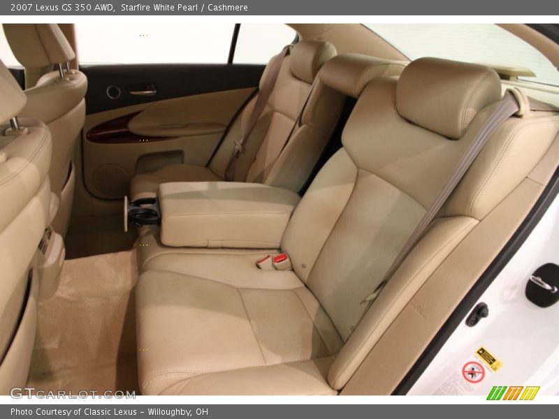 Starfire White Pearl / Cashmere 2007 Lexus GS 350 AWD