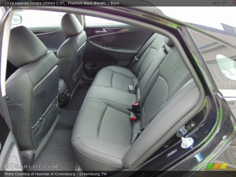 Phantom Black Metallic / Black 2014 Hyundai Sonata Limited 2.0T