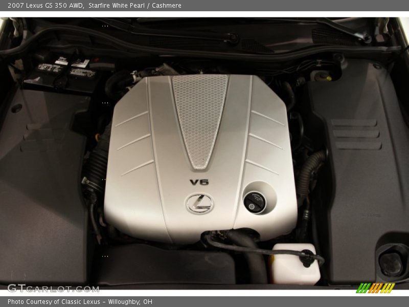 Starfire White Pearl / Cashmere 2007 Lexus GS 350 AWD