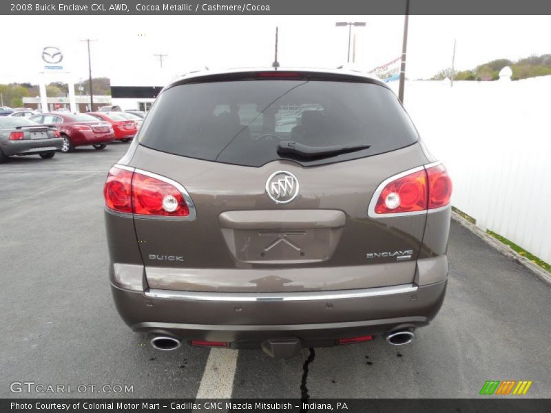 Cocoa Metallic / Cashmere/Cocoa 2008 Buick Enclave CXL AWD