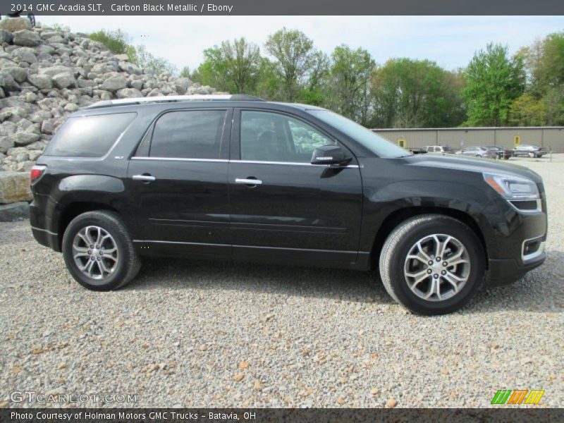 Carbon Black Metallic / Ebony 2014 GMC Acadia SLT