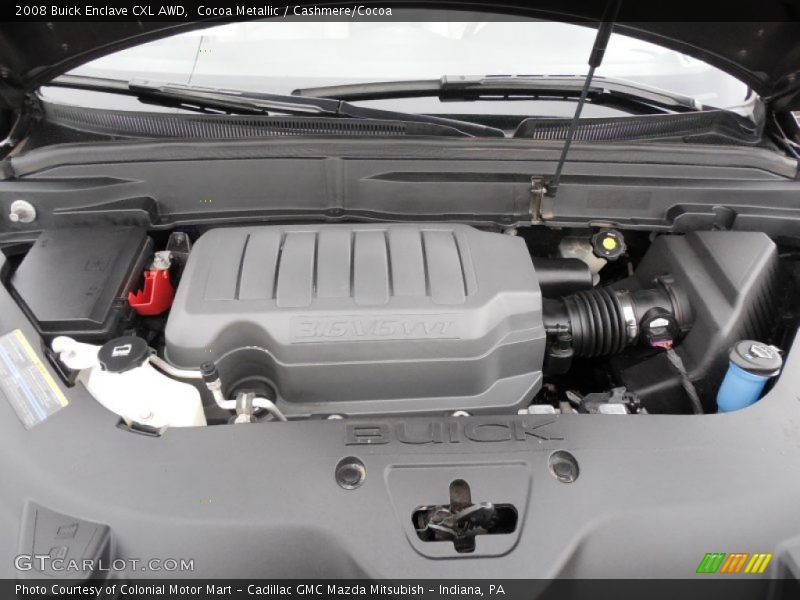 Cocoa Metallic / Cashmere/Cocoa 2008 Buick Enclave CXL AWD