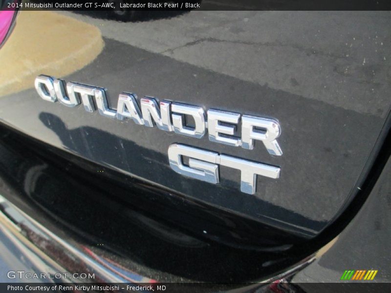 Labrador Black Pearl / Black 2014 Mitsubishi Outlander GT S-AWC