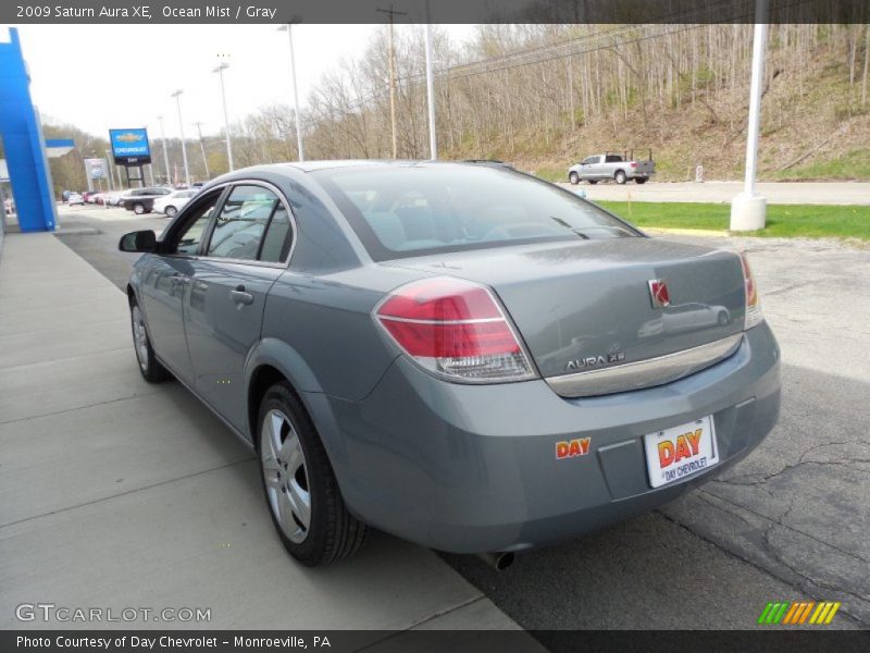 Ocean Mist / Gray 2009 Saturn Aura XE