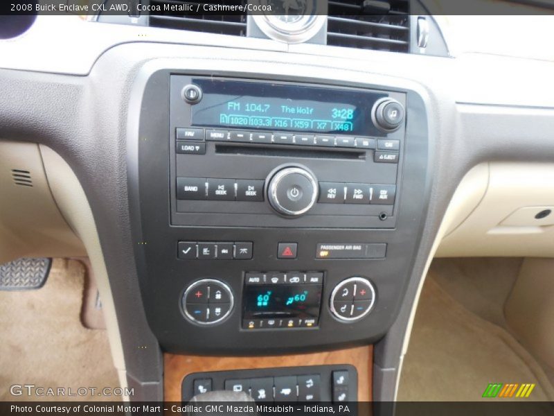 Cocoa Metallic / Cashmere/Cocoa 2008 Buick Enclave CXL AWD